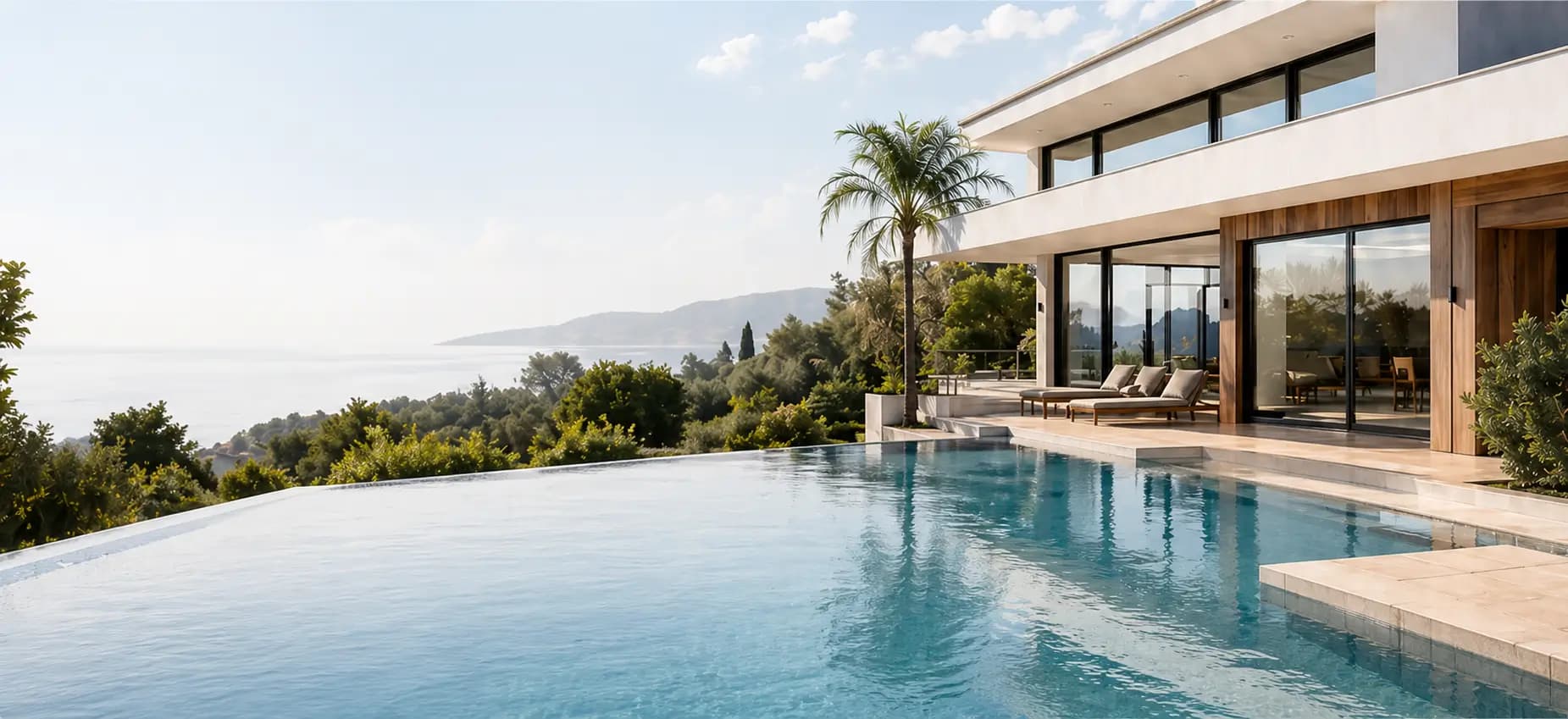 Villa de prestige avec vue mer